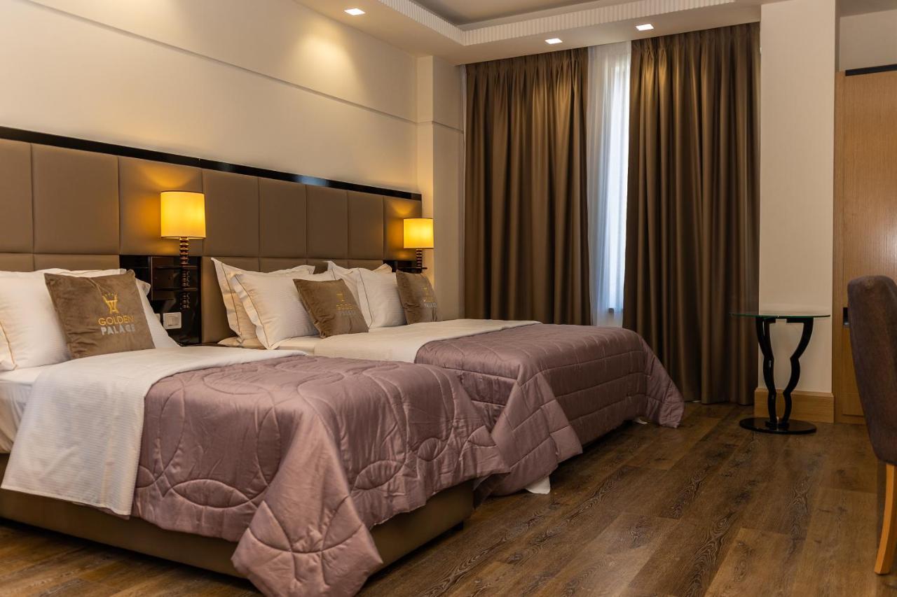 Hotel Golden Palace Shkoder Bagian luar foto